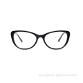 Mode neue Stock Full Rim Cat Eye Acetat Brille Frames